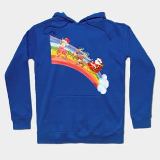 Rainbow Bridge for Christmas Hoodie